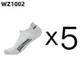 5 pares de calcetines tobilleros de alta calidad para hombre, calcetines deportivos de algodón transpirables, calcetines de malla informales atléticos de verano de corte fino corto Sokken talla 38-45