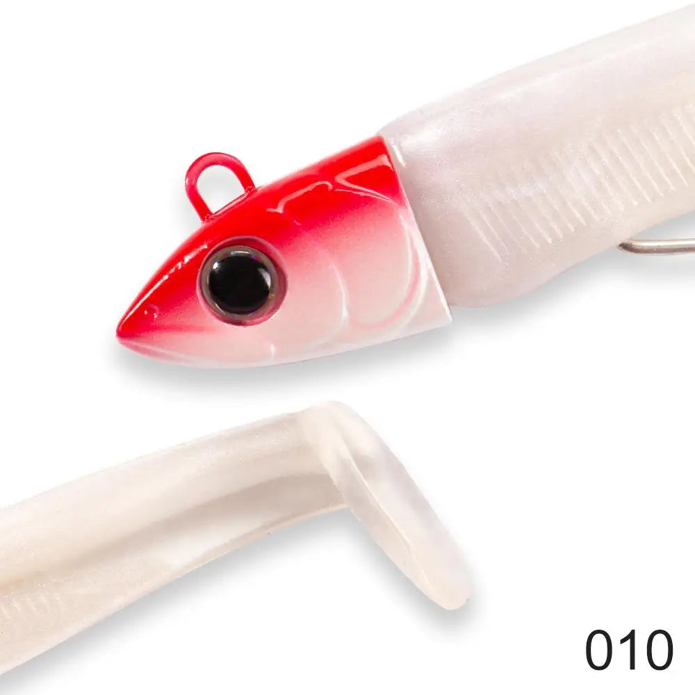 Señuelo de pesca de silicona suave Hunthouse Barre T. Minnow 70/85/100/110/125/135/155mm para lubina y lucio LW216