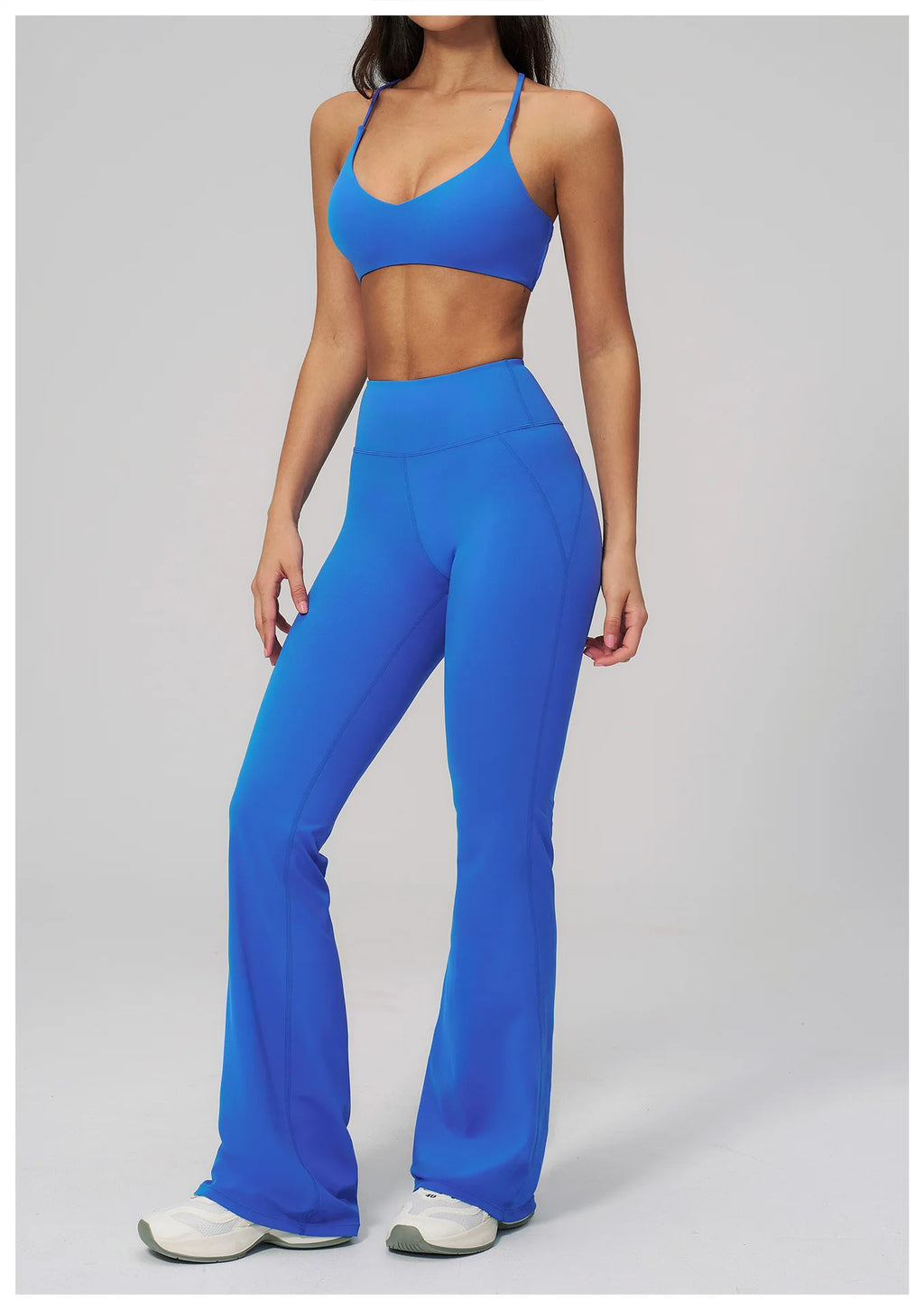 Conjunto de Yoga para Mujer, Ropa Deportiva, Conjunto de Gimnasio y Fitness, 2 Piezas, Leggings para Correr, Sujetador Deportivo Transpirable, Ropa Deportiva Femenina