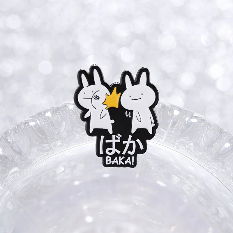 Broches de Esmalte de Dibujos Animados de Comedia, Lindos Broches de Anime de Perro, Gato, Pato, Doctor, Oso, para Ropa, Solapa, Joyería, Regalos para Amigos
