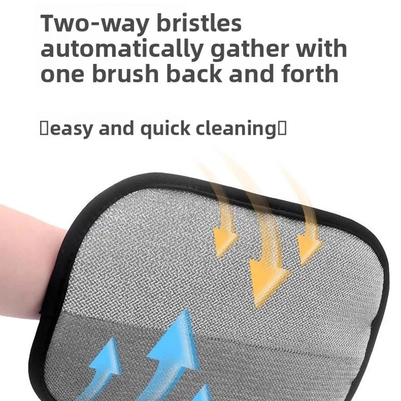 Guantes para quitar pelo de mascotas, cepillo para pelo de gato y perro, removedor de pelo, guantes adhesivos para alfombras y sofás, cepillo de limpieza