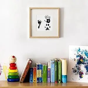 Almohadilla de tinta táctil limpia con estampado de pata, recuerdo de propietario de Mascota de perro o gato, Kit de fabricación de impresión DIY de nariz sin tinta y Pawprint