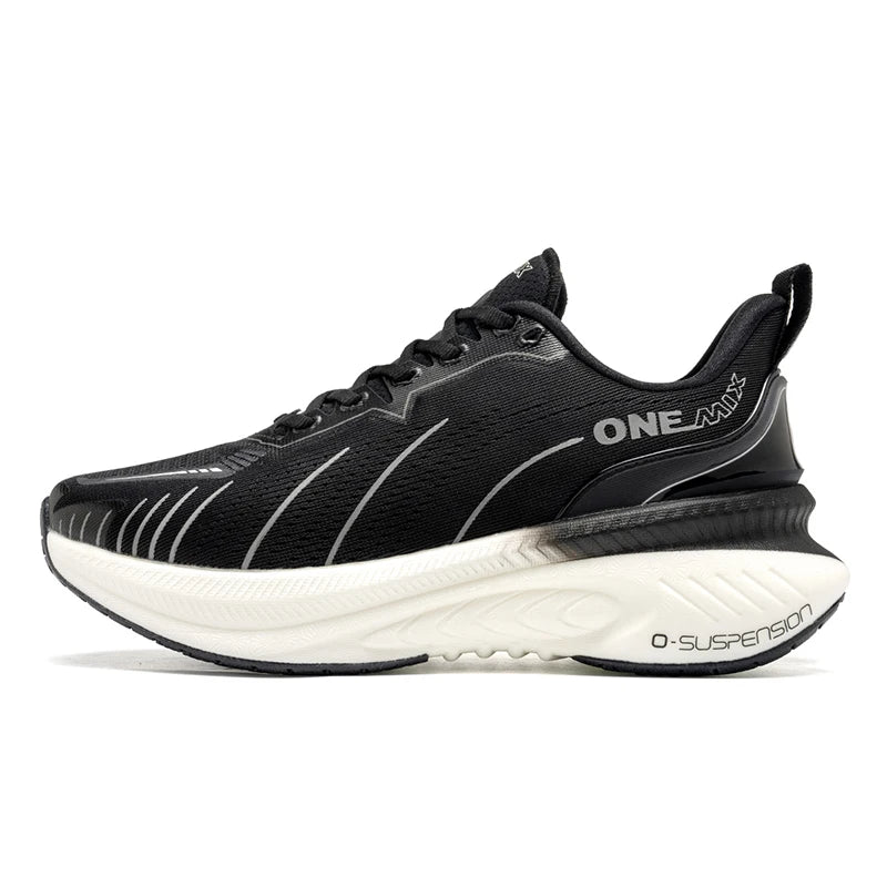 ONEMIX-zapatillas de deporte transpirables para mujer, zapatos deportivos de amortiguación a la moda, color negro, 2024