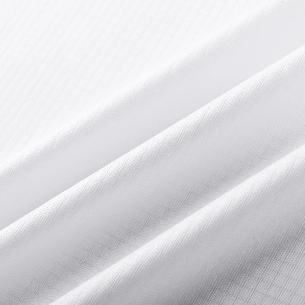 Camiseta interior de manga corta para hombre, camiseta atlética de secado rápido, ropa interior de seda ligera para correr, entrenar y Fitness, 1 unidad