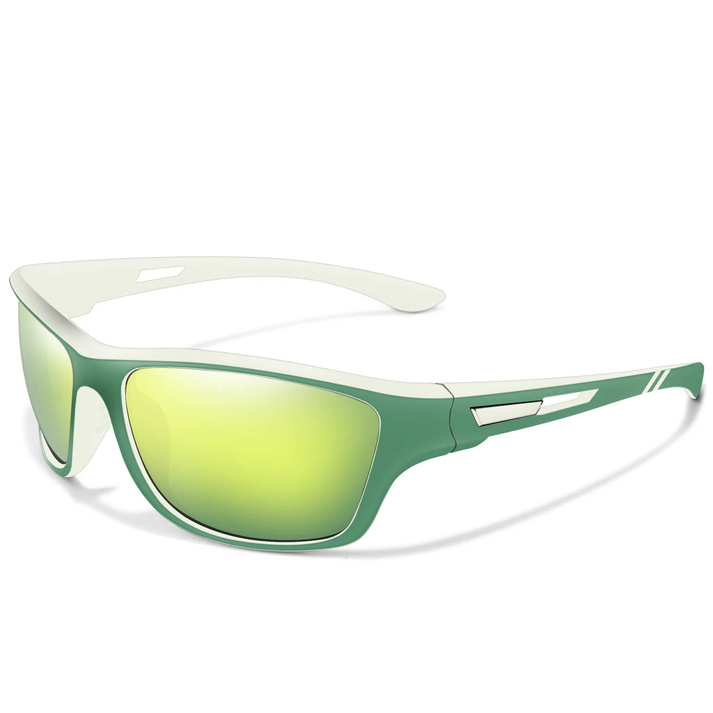 Gafas de sol polarizadas para pescar para hombre y mujer, lentes de sol antideslumbrantes UV400 para ciclismo, conducción, senderismo, 1 unidad