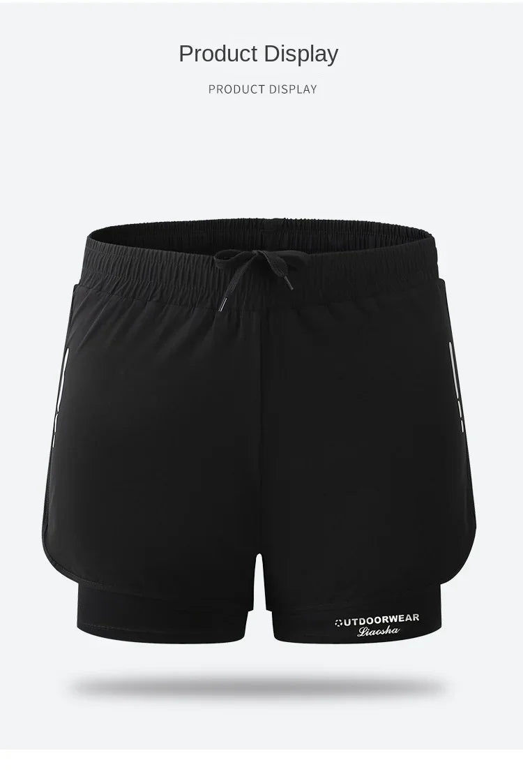 Trajes de Baño para Hombre de Secado Rápido, Shorts Deportivos con Forro de Compresión para Playa, Piscina, Correr y Gimnasio