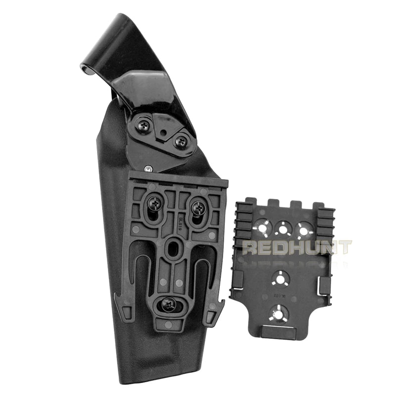 QLS Kit de accesorios para funda de pistola, adaptador de funda de pistola, Kit de sistema de bloqueo rápido con polímero QLS 19 y 22