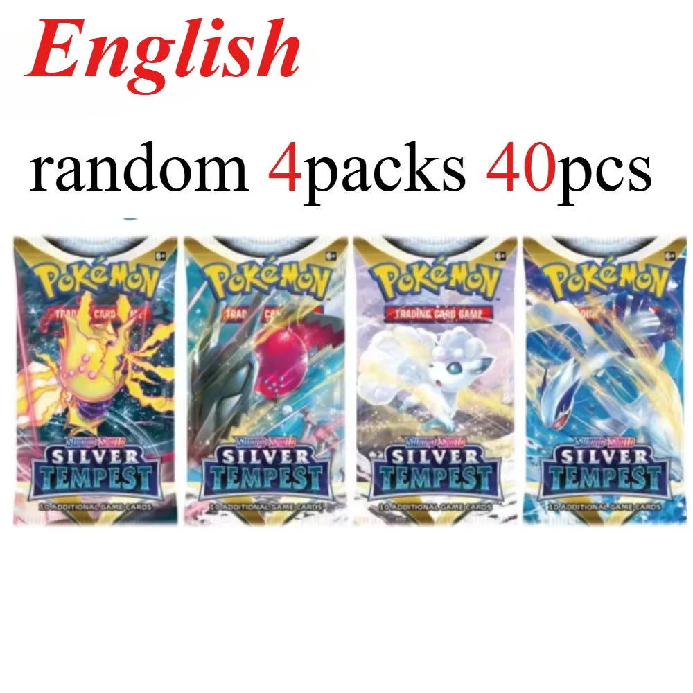 40 Uds. Tarjeta de Pokémon prismática 151 evoluciones inglés Booster Battle juego de cartas de Pokémon Carte Trading tarjetas de colección regalo