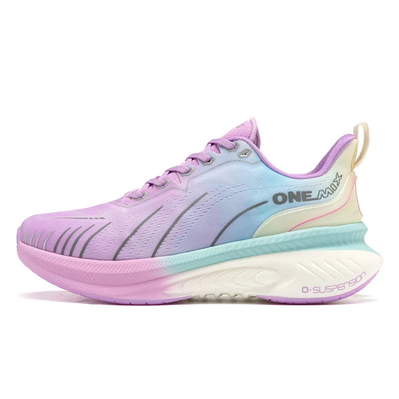 ONEMIX-zapatillas de deporte transpirables para mujer, zapatos deportivos de amortiguación a la moda, color negro, 2024