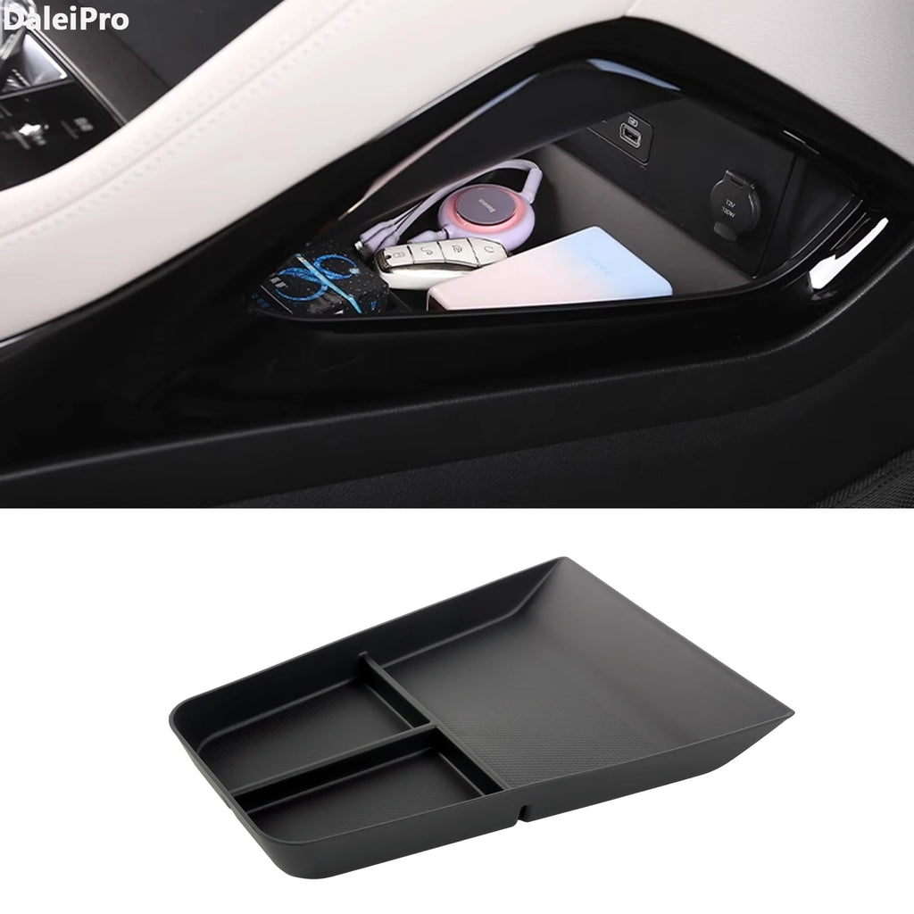 Para BYD Seal U 2023 2024 2025 caja de almacenamiento con reposabrazos consola central portavasos caja de almacenamiento en capas accesorios para Song Plus DM-i