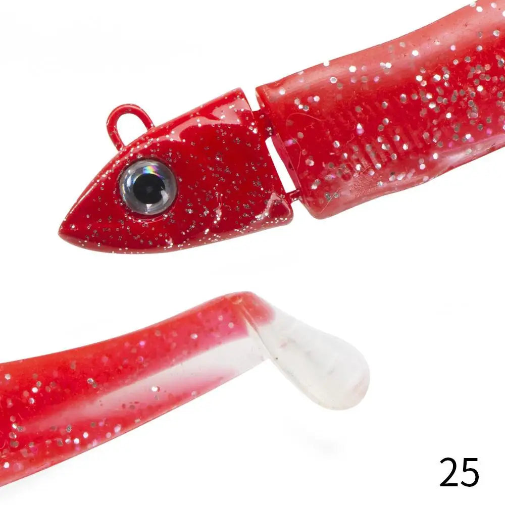Señuelo de pesca de silicona suave Hunthouse Barre T. Minnow 70/85/100/110/125/135/155mm para lubina y lucio LW216