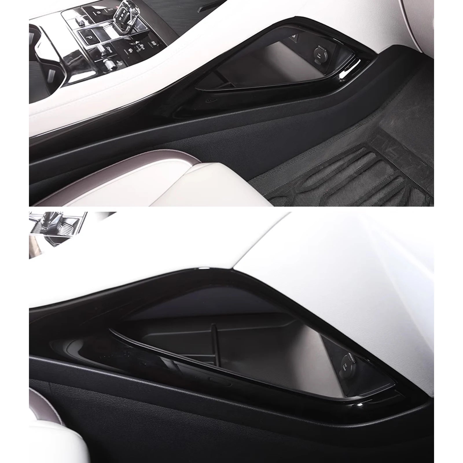 Para BYD Seal U 2023 2024 2025 caja de almacenamiento con reposabrazos consola central portavasos caja de almacenamiento en capas accesorios para Song Plus DM-i