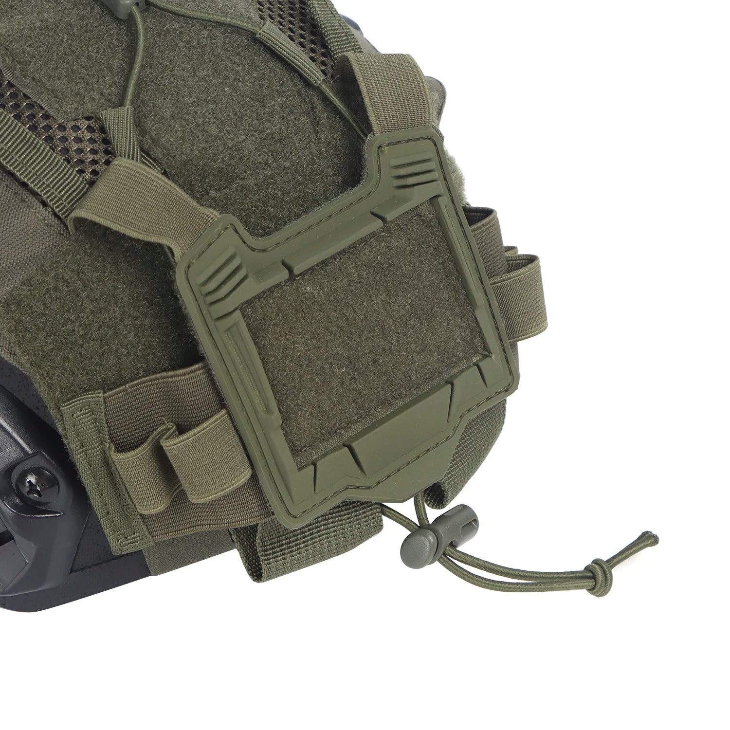 Juego de fundas para casco táctico para casco marítimo, bolsa para batería NVG, funda de malla híbrida de caza para cascos balísticos y