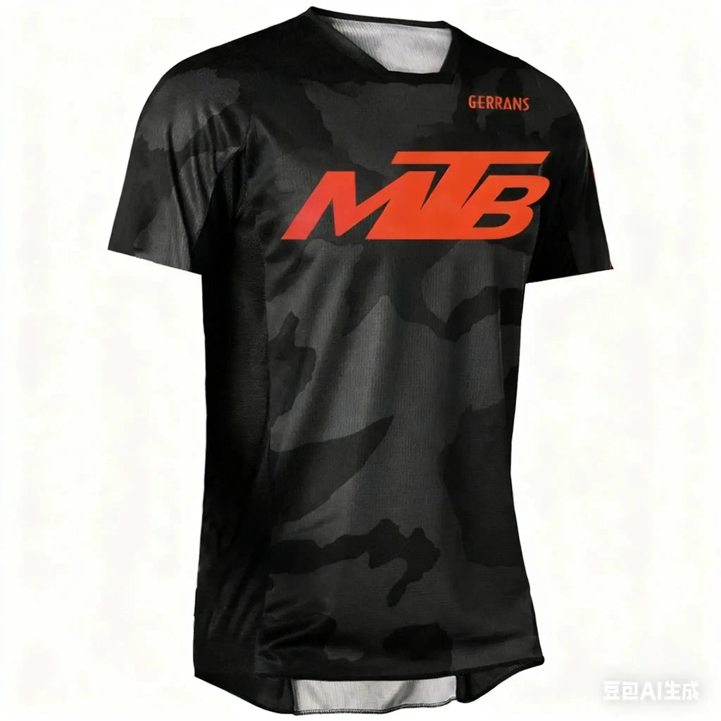 Camisetas de Ciclismo de Montaña, Camiseta de Manga Corta para Deportes al Aire Libre, Ropa Deportiva de Manga Corta para Padres e Hijos