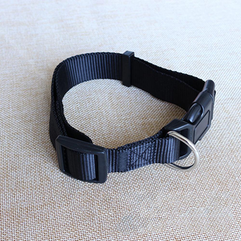Collar ajustable de nailon de seguridad para perros, cachorros, gatos y mascotas, hebilla de liberación rápida separable, suministros para perros