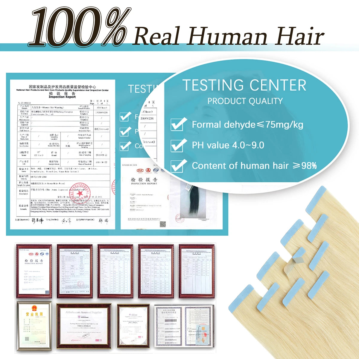 MRSHAIR cinta en extensiones de cabello cabello humano Rubio cinta sin costuras extensiones de cabello 4x0,8 cm trama de piel cinta de PU en el cabello 20 piezas 12 "-24"