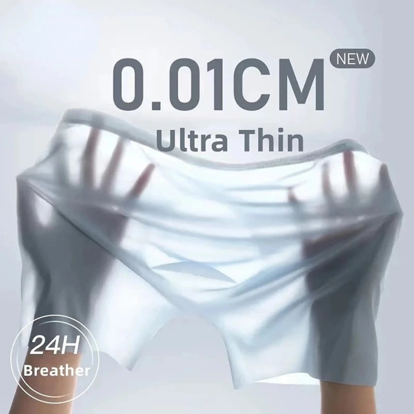 1 unidad de Boxers para hombre, pantalones cortos de seda helada, bragas para hombre, ropa interior Sexy sin costuras, calzoncillos para hombre, bragas transpirables antibacterianas para hombre