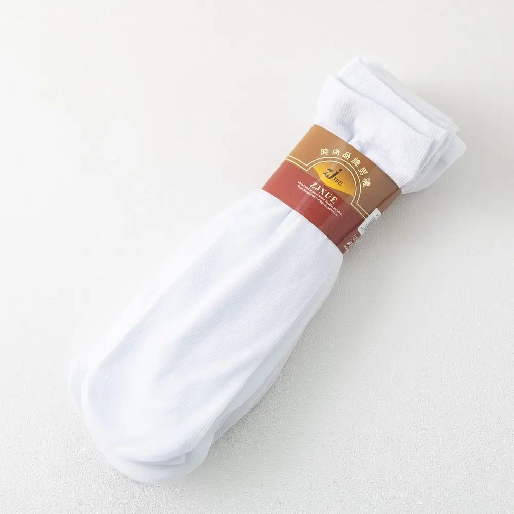 10 pares de calcetines de seda de hielo para hombre, calcetines ultrafinos de verano y primavera, calcetines de negocios sólidos, calcetines suaves transpirables, calcetines tobilleros de fibra de bambú