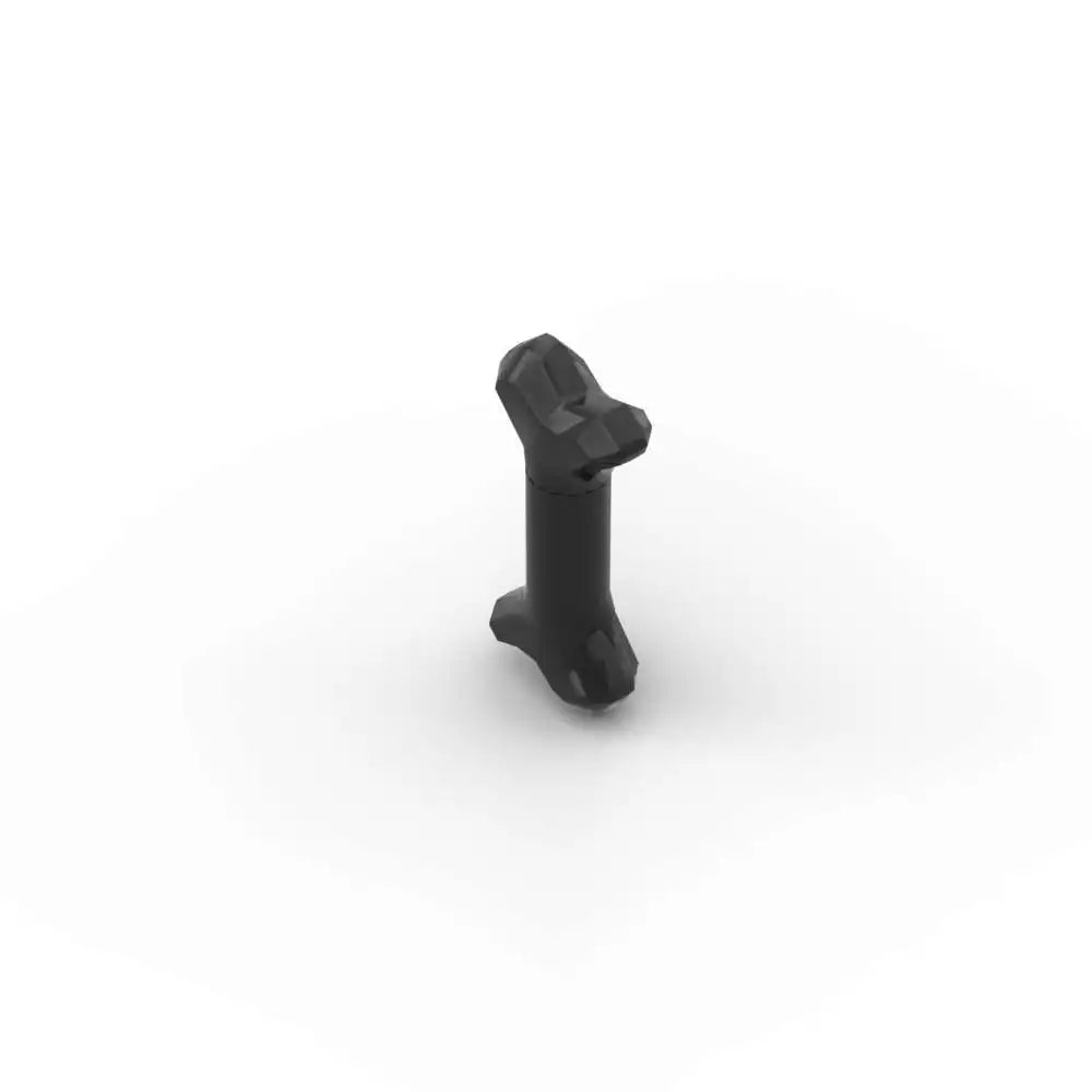MOC-bloques de construcción de huesos blancos para niños, juguete de ladrillos para armar de perro corto, con diseño de tumba antigua, ideal para regalo de cumpleaños, código 93160, compatible con 10 piezas