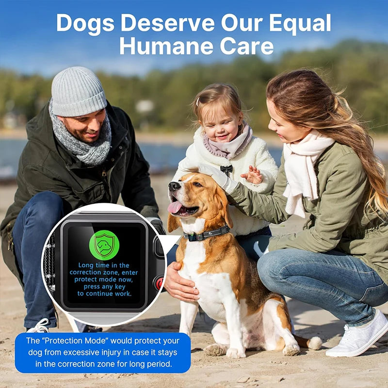 Valla electrónica inalámbrica GPS para mascotas, valla para perros y tapón para ladridos, entrenador para perros, Collar de descarga eléctrica para entrenamiento, actualización 2025