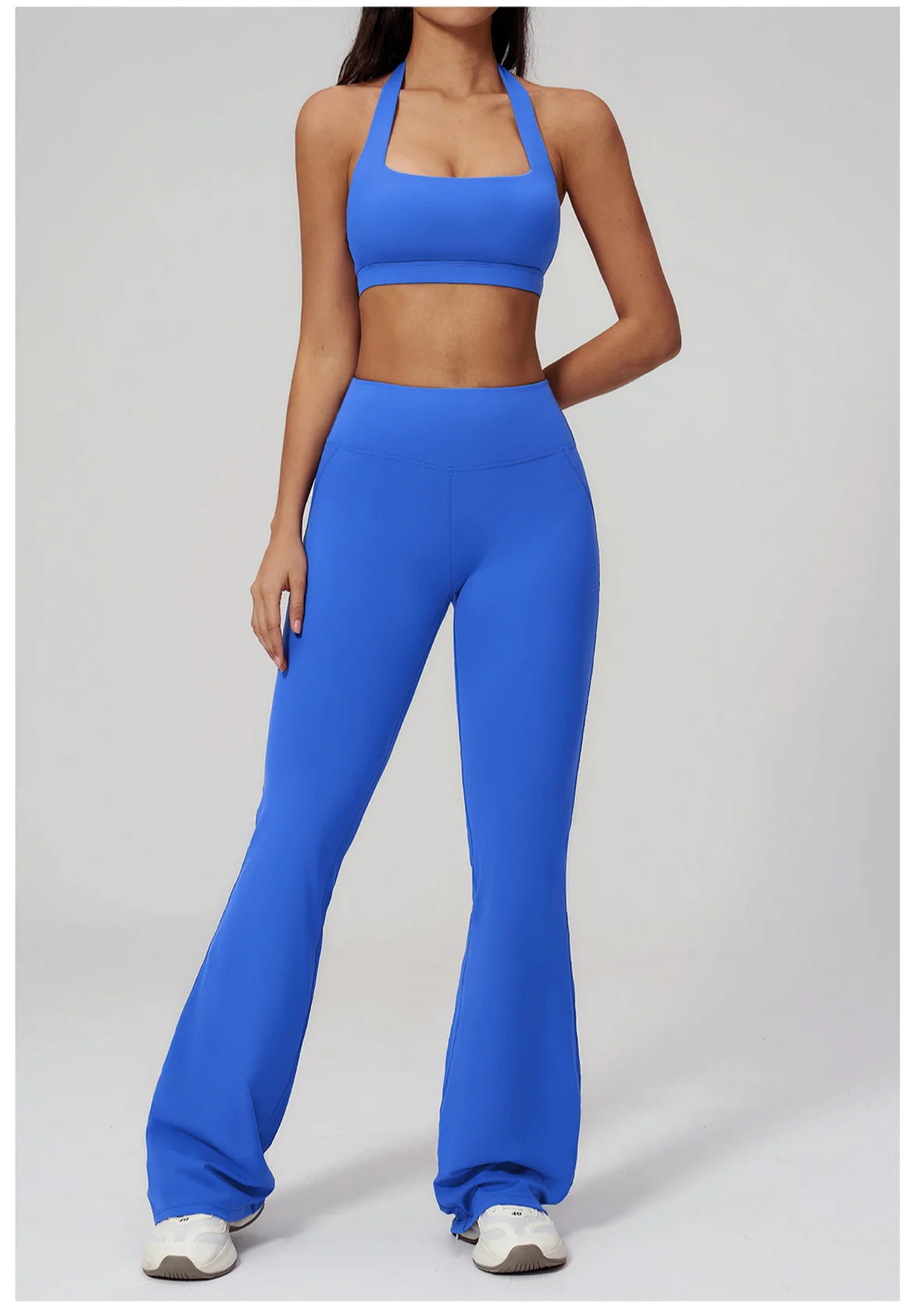 Conjunto de Yoga para Mujer, Ropa Deportiva, Conjunto de Gimnasio y Fitness, 2 Piezas, Leggings para Correr, Sujetador Deportivo Transpirable, Ropa Deportiva Femenina
