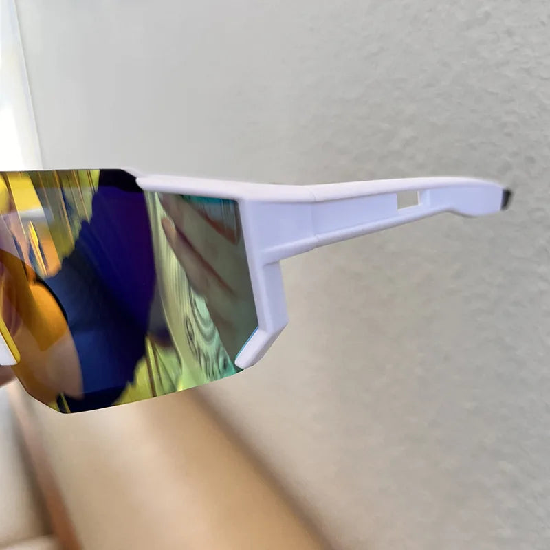 Gafas antiluz para senderismo y ciclismo, 2 uds., UV400, Protector de ojos a prueba de arena, gafas para deportes al aire libre, lentes antiradiación