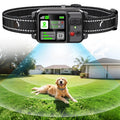 Valla electrónica inalámbrica GPS para mascotas, valla para perros y tapón para ladridos, entrenador para perros, Collar de descarga eléctrica para entrenamiento, actualización 2025