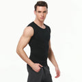 Chaleco ajustado de algodón sin mangas para hombre, 1/3 piezas, con Color de fondo, para ejercicio cómodo y fitness, camiseta sin mangas con