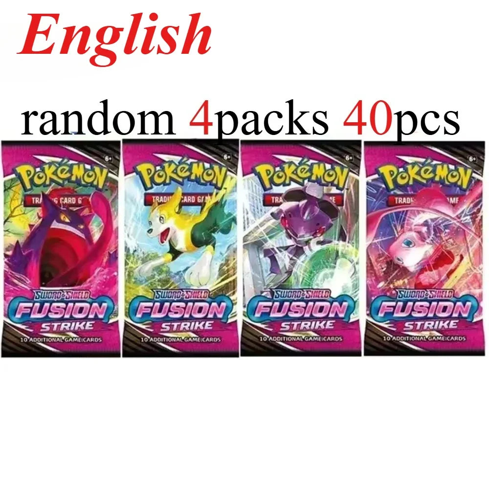 40 Uds. Tarjeta de Pokémon prismática 151 evoluciones inglés Booster Battle juego de cartas de Pokémon Carte Trading tarjetas de colección regalo