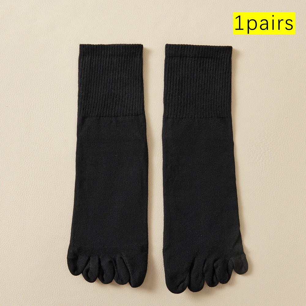Gran oferta de calcetines de algodón para hombre, calcetines largos que absorben la humedad, Control de olores, diseño de punta sin costuras, para uso diario deportivo