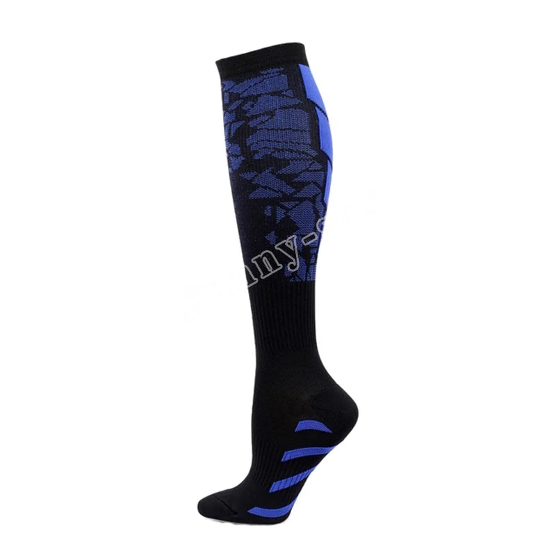 Calcetines de compresión para correr, calcetines deportivos para enfermería médica, 20-30mmHg, para viajes en vuelo, embarazo, Edema, Diabetes, venas varicosas