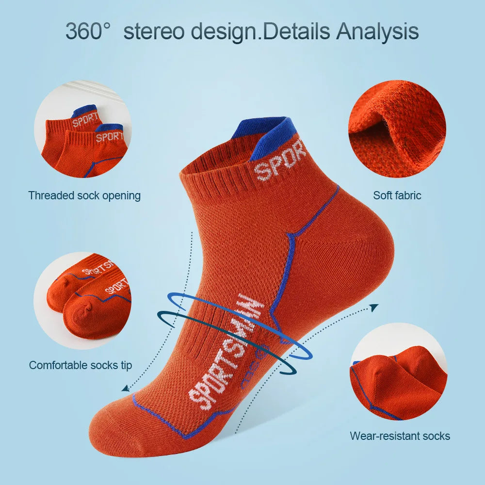6 pares de calcetines calcetines cortos para hombre calcetines de baloncesto absorbentes y olorosos calcetines deportivos para correr calcetines de malla transpirable para hombre