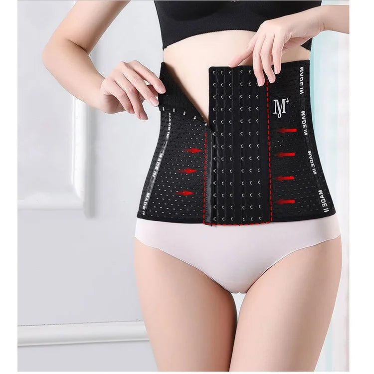 Faja moldeadora de cintura para mujer, corsé con correa de modelado, cinturón adelgazante, ropa interior moldeadora de cuerpo, faja adelgazante