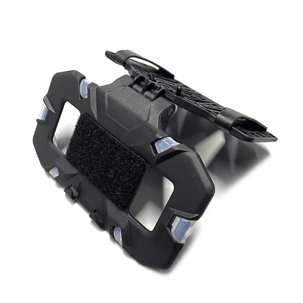 Soporte táctico para teléfono MOLLE, tablero de navegación plegable, equipo de sujeción para teléfono móvil, accesorios para chaleco de caza Airsoft