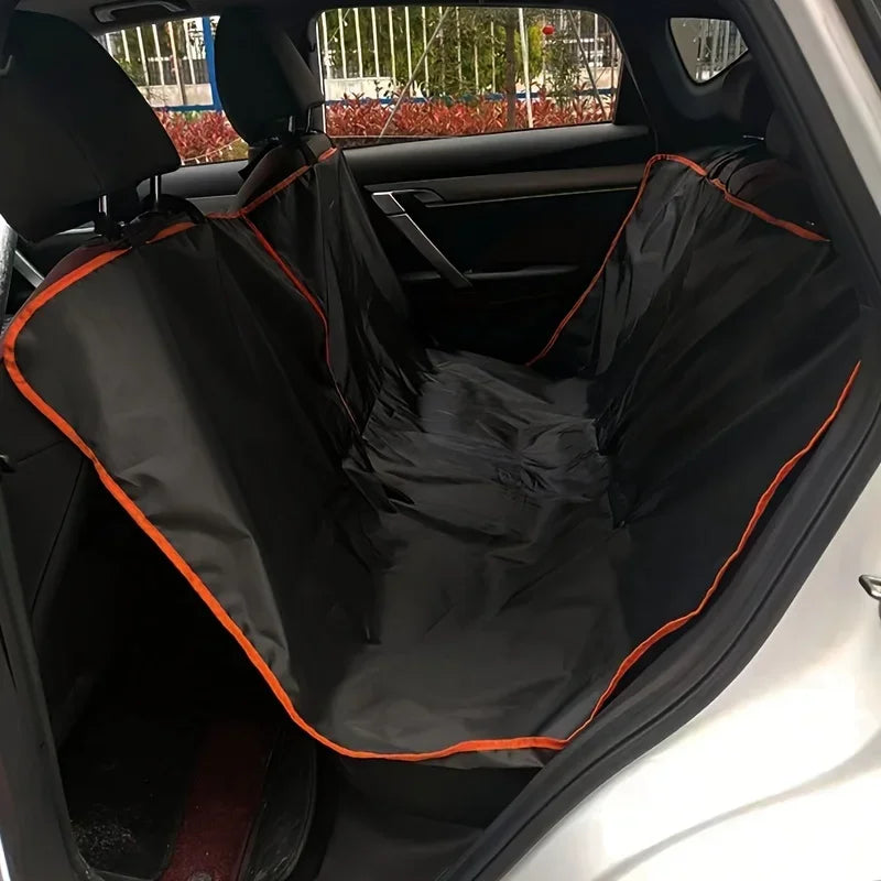 Funda Protectora Premium para Asiento de Coche para Perros, de Tela Oxford, Resistente al Agua y a los Arañazos, Tipo Hamaca, para Autos, Camionetas y SUVs
