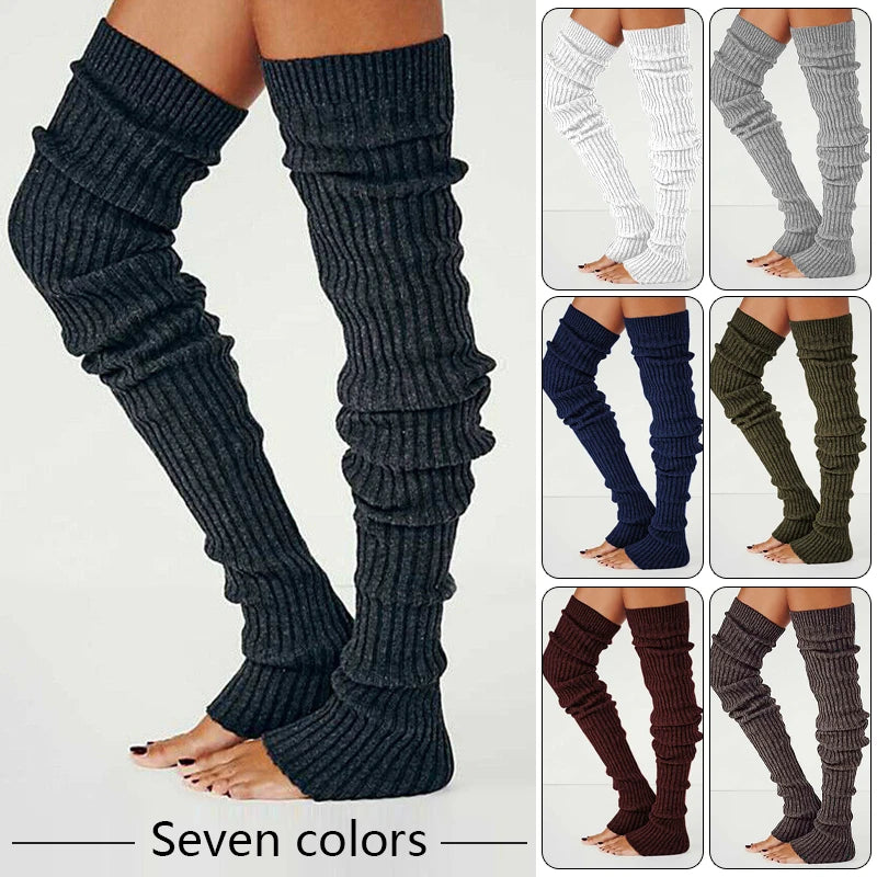 Medias góticas de Anime para mujer, calcetines hasta la rodilla, accesorios de disfraces de Cosplay, calentadores de piernas largas para Yoga, calcetines hasta la rodilla, novedad