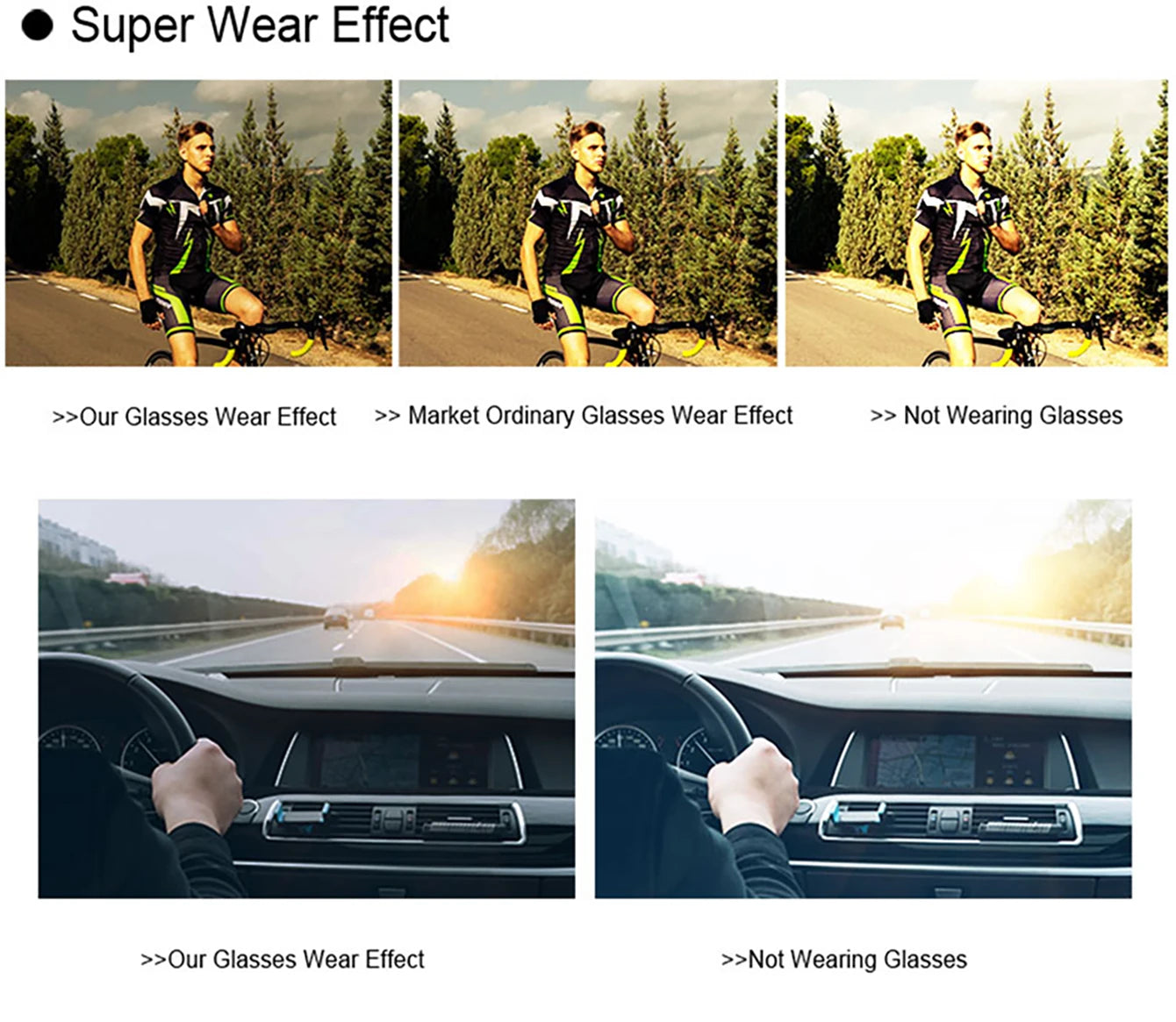 Gafas de sol polarizadas para pescar para hombre y mujer, lentes de sol antideslumbrantes UV400 para ciclismo, conducción, senderismo, 1 unidad