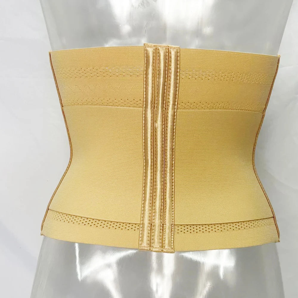 Entrenador de cintura moldeador de cuerpo para mujer, Control de barriga, envoltura adelgazante, faja reductora de vientre plano, cinturones de corsé