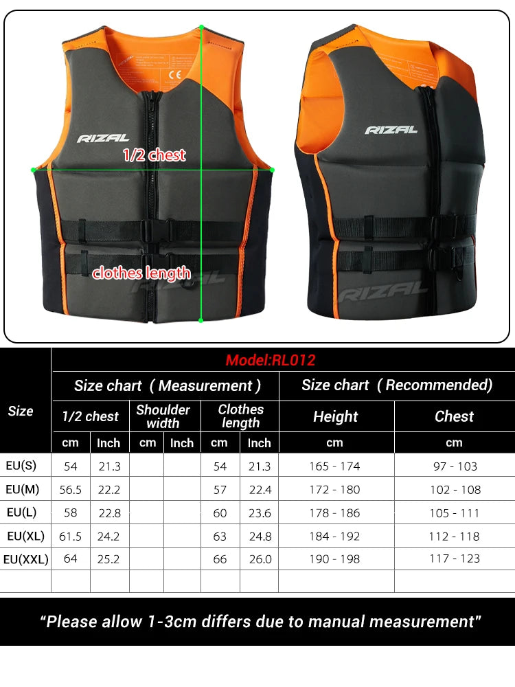 Chaleco salvavidas para adultos, para Surf, Kayak, Wakeboard, lanchas de rescate, balsa, esquí, deportes acuáticos, natación, rescate a la deriva