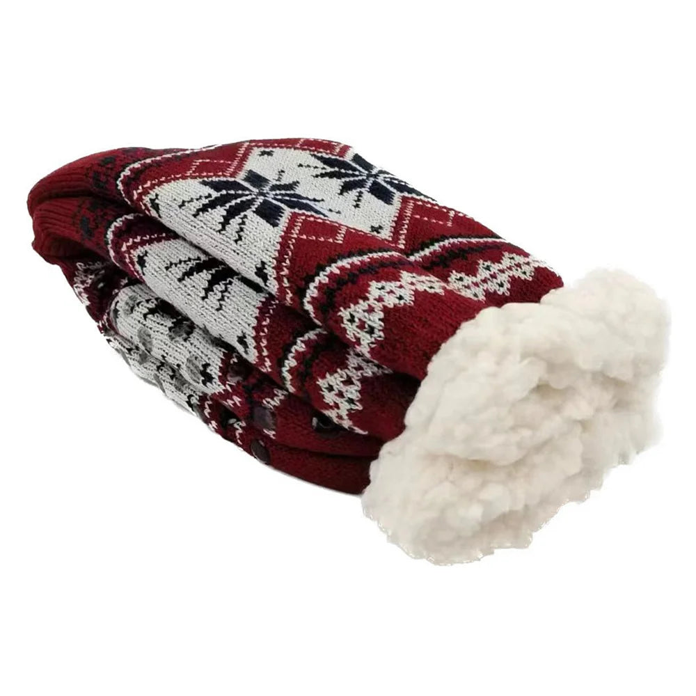 Calcetines de invierno para hombre, calcetín corto esponjoso y cálido de terciopelo suave, térmico, antideslizante, peludo, regalos gruesos, novedad de 2023