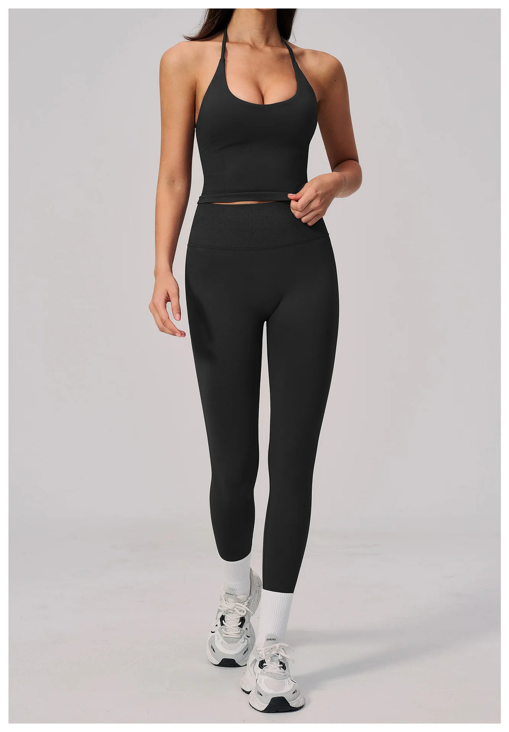 Conjunto de Yoga sin Costuras para Mujer, Ropa Deportiva, Conjunto de Fitness de 2 Piezas, Leggings y Sujetador Deportivo Transpirable, Ropa Deportiva Femenina