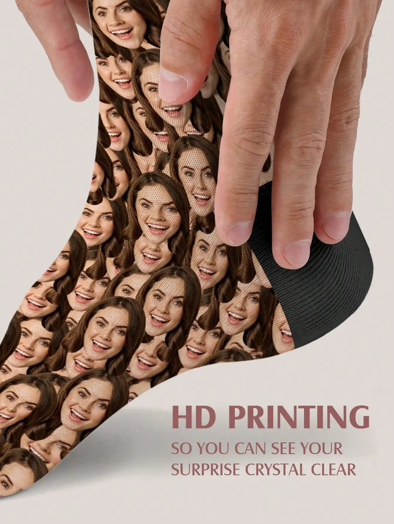 Calcetines Personalizados con Foto, Calcetines Divertidos con Imagen Impresa, Dos Tallas Disponibles, Regalo Único