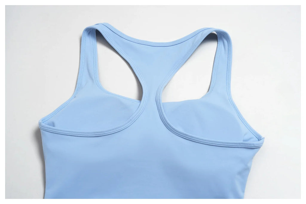 Conjunto Deportivo de Yoga para Mujer, Conjunto de Dos Piezas, Pantalones y Top, Ropa Deportiva para Gimnasio, Yoga y Entrenamiento