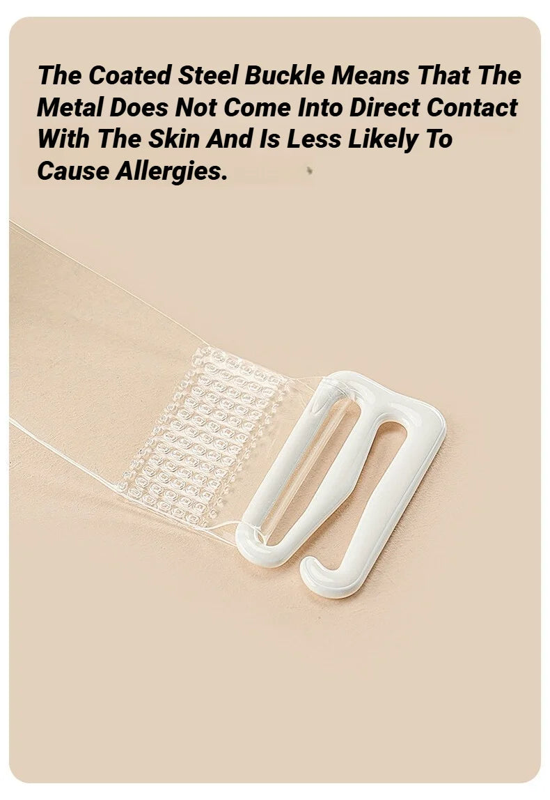 Tirantes Transparentes para Ropa Interior Femenina, Ajustables, Antideslizantes, Sin Costuras, para Sujetador