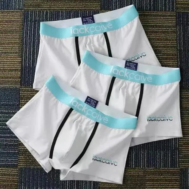 3 uds bragas masculinas ropa interior de algodón para hombres Boxers transpirables Boxer para hombre calzoncillos estampados pantalones cortos cómodos ropa interior para hombres M-3XL