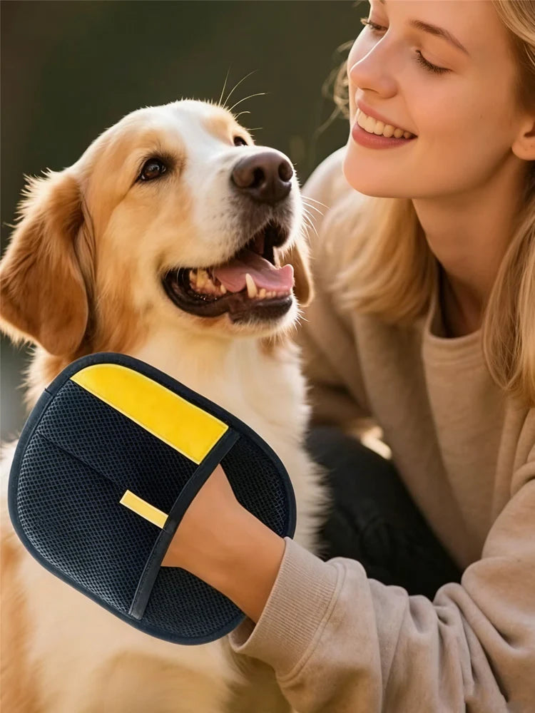 Guantes para quitar pelo de mascotas, cepillo para pelo de gato y perro, removedor de pelo, guantes adhesivos para alfombras y sofás, cepillo de limpieza
