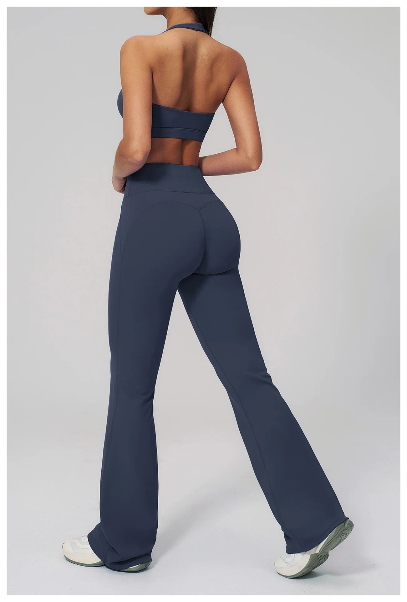 Conjunto de Yoga para Mujer, Ropa Deportiva, Conjunto de Gimnasio y Fitness, 2 Piezas, Leggings para Correr, Sujetador Deportivo Transpirable, Ropa Deportiva Femenina