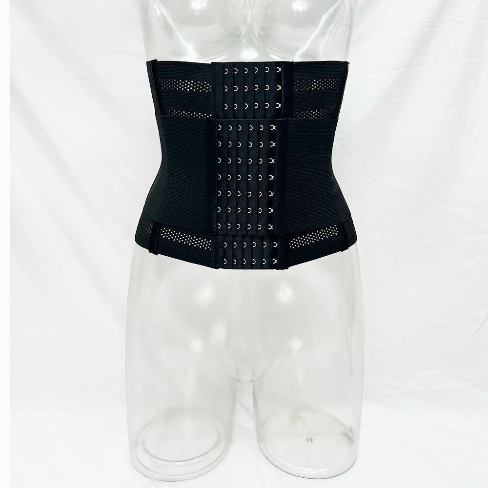 Entrenador de cintura moldeador de cuerpo para mujer, Control de barriga, envoltura adelgazante, faja reductora de vientre plano, cinturones de corsé