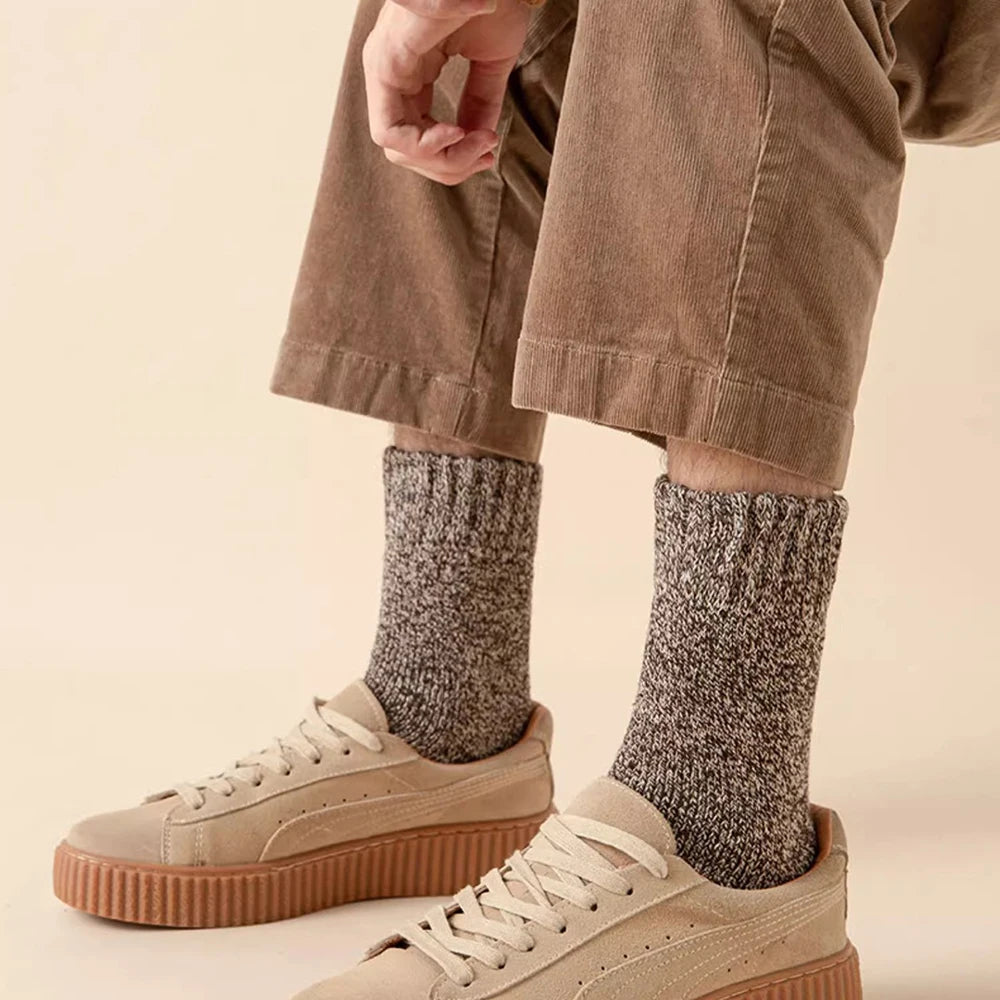 3 pares de calcetines gruesos de invierno para hombre, calcetines largos para deportes al aire libre, calcetines de nieve resistentes al frío a prueba de heladas para hombre, regalo 39-44