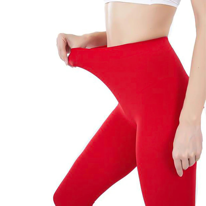 Medias largas sexis de talla grande para mujer, pantimedias de terciopelo de Color caramelo, medias elásticas grandes para primavera, verano y otoño, lencería escolar para chica